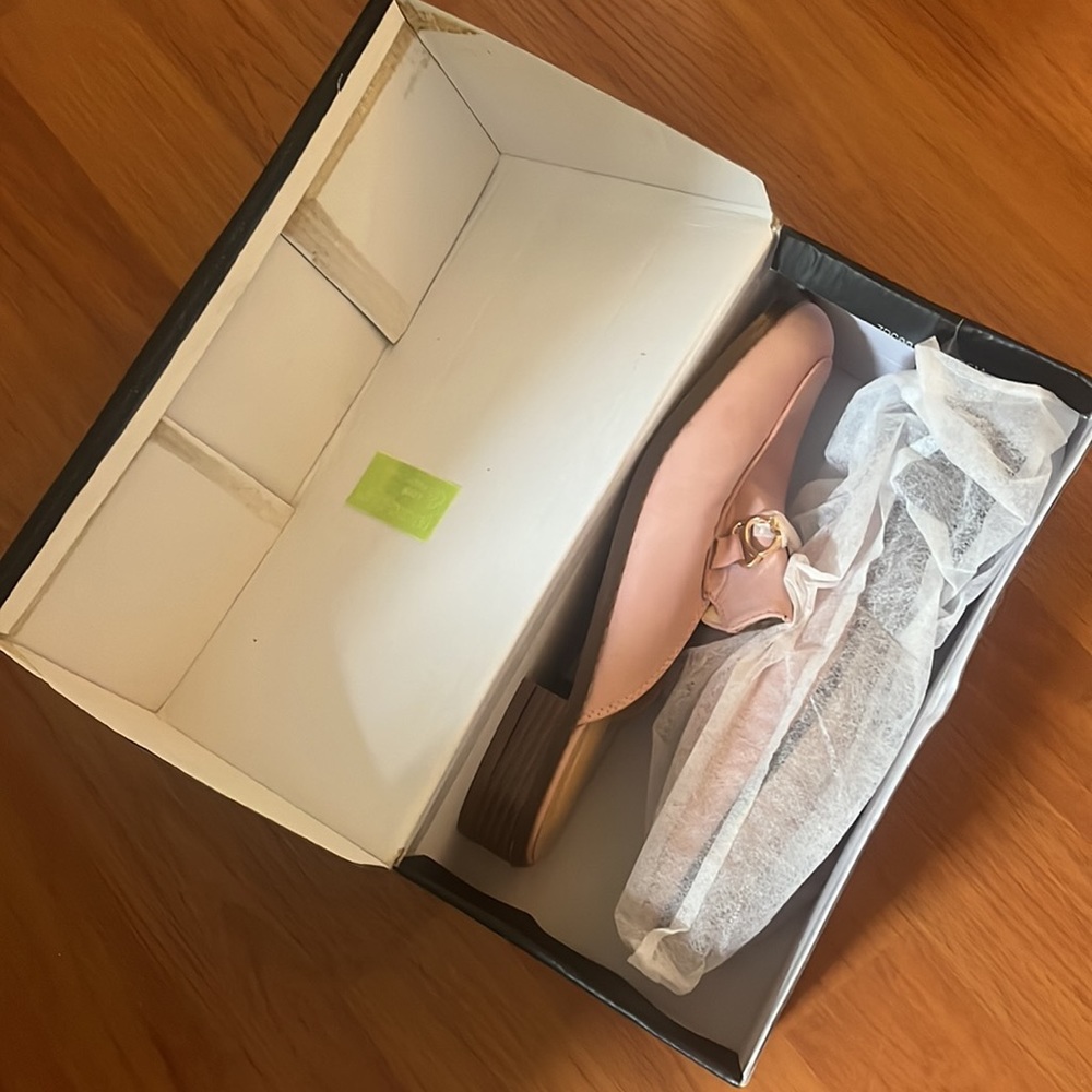 BNIB Chase + Chloe Pink Mule Slippers
